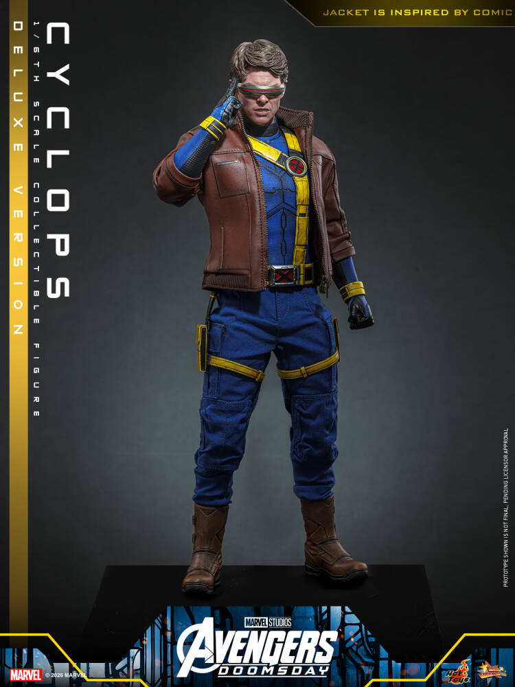 Hot Toys - Avengers: Doomsday Cyclops 1/6th Scale Collectible Figure MMS908/ MMS909 [Licensed]