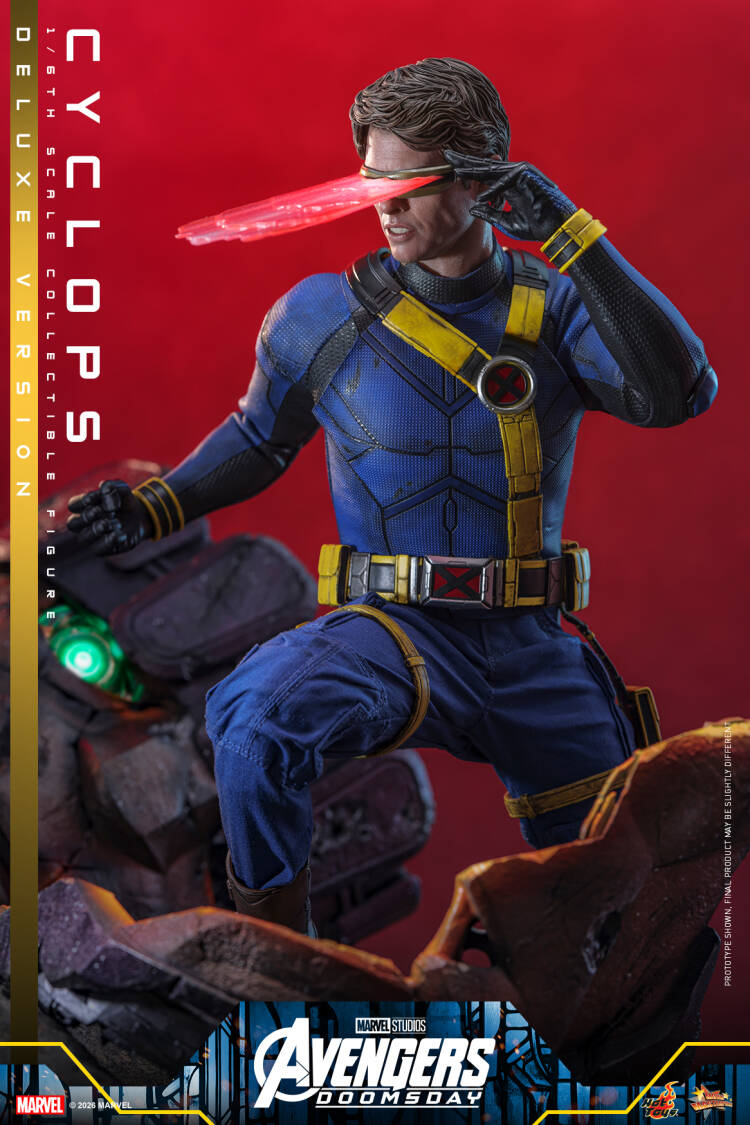 Hot Toys - Avengers: Doomsday Cyclops 1/6th Scale Collectible Figure MMS908/ MMS909 [Licensed]