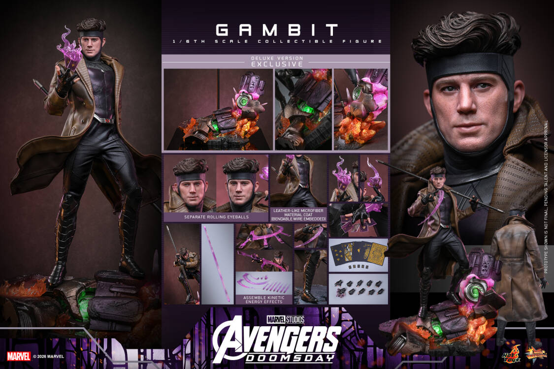 Hot Toys - Avengers: Doomsday Gambit 1/6th scale Collectible Figure MMS910 / MMS911 [Licensed]