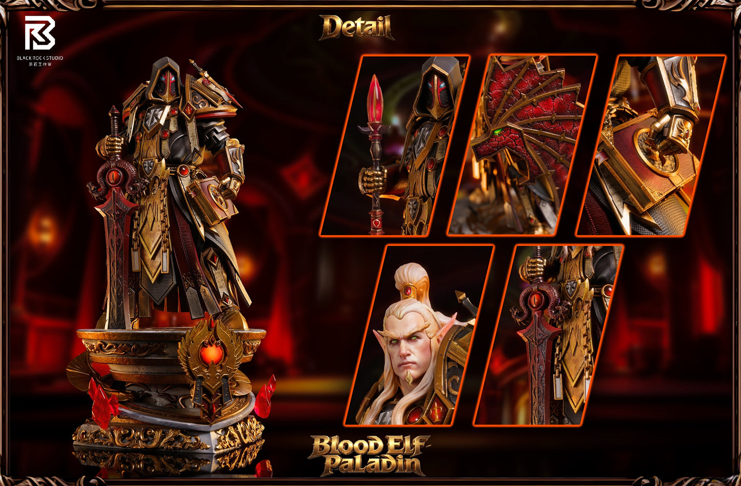 Black Rock Studio / BRS - Blood Elf Paladin T2 Judgment Armor [2 Variants]