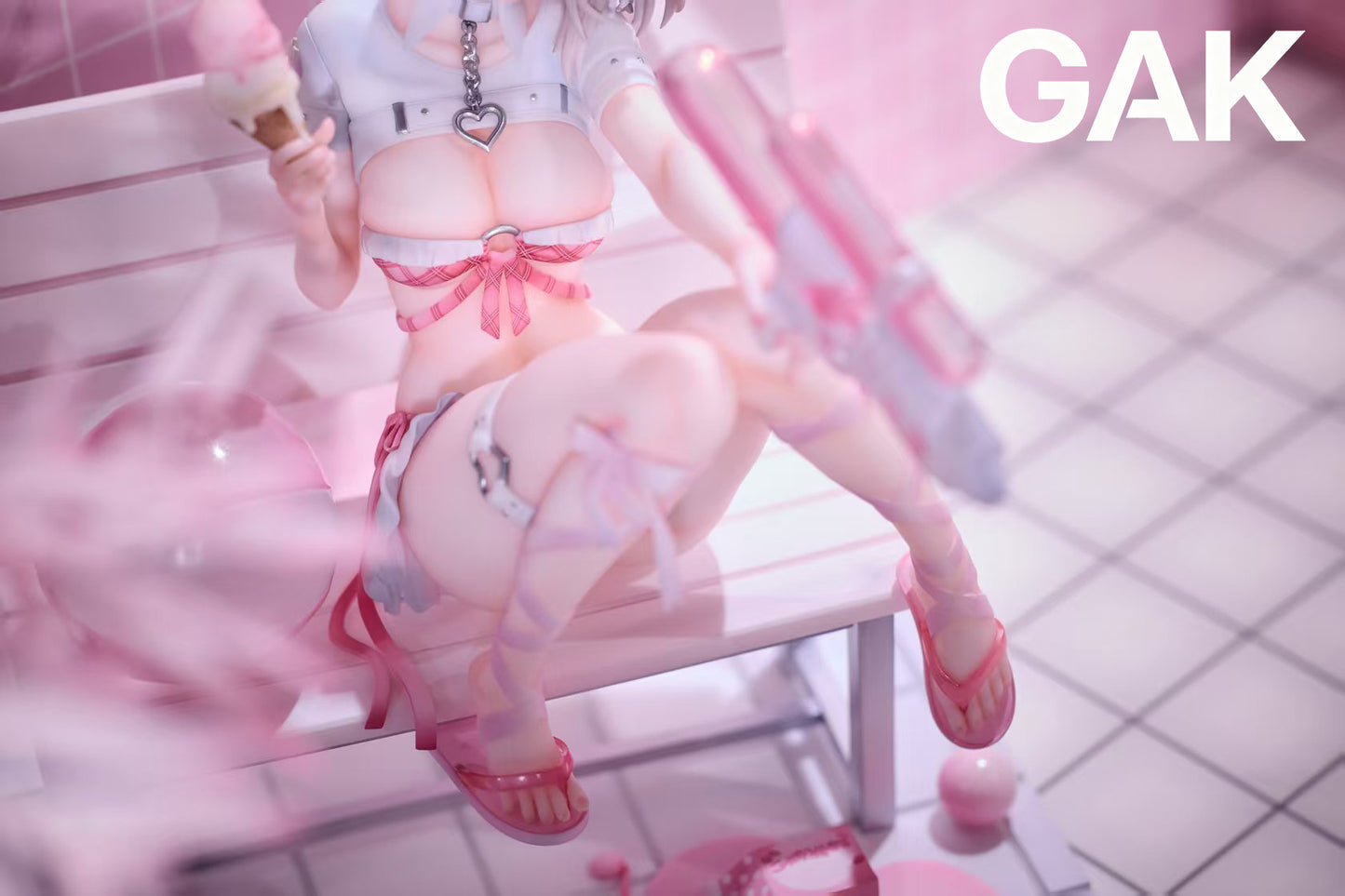 GAK Studio - Water Gun Girl Strawberry Ribbon