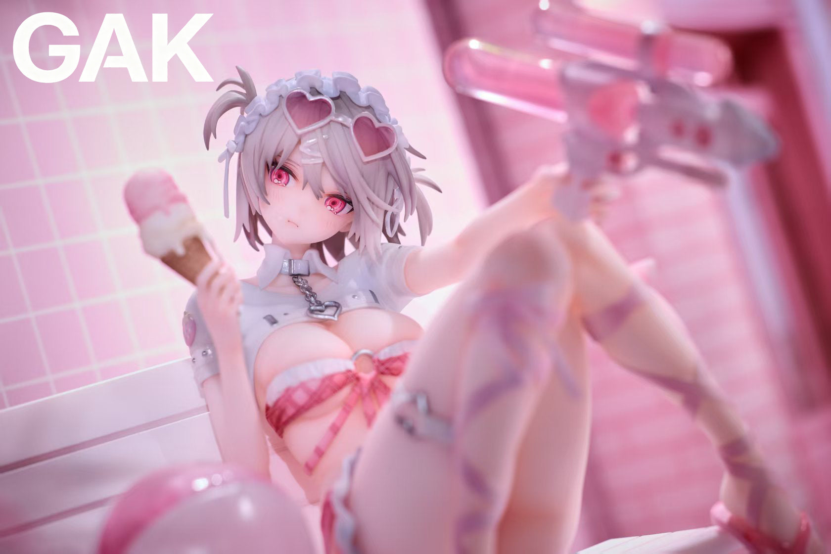GAK Studio - Water Gun Girl Strawberry Ribbon