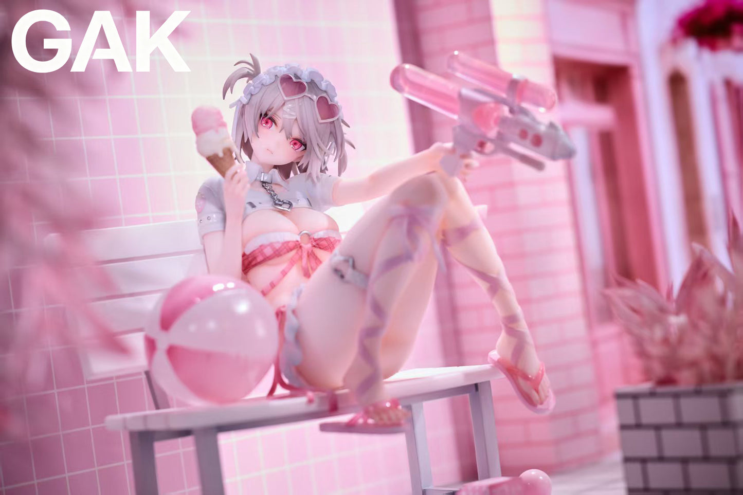 GAK Studio - Water Gun Girl Strawberry Ribbon