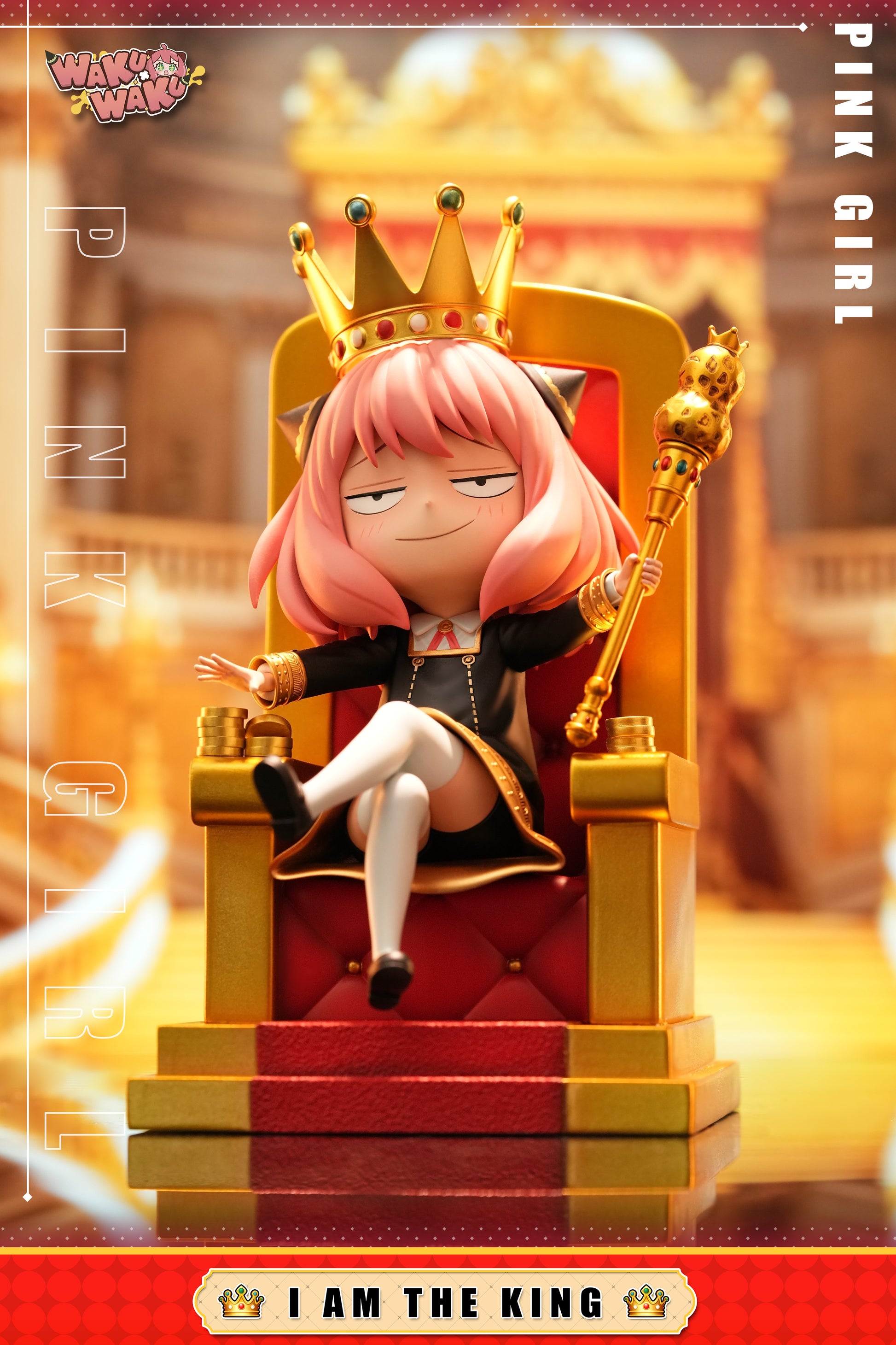 WakuWaku Studio - Anya Forger The King [2 Variants]