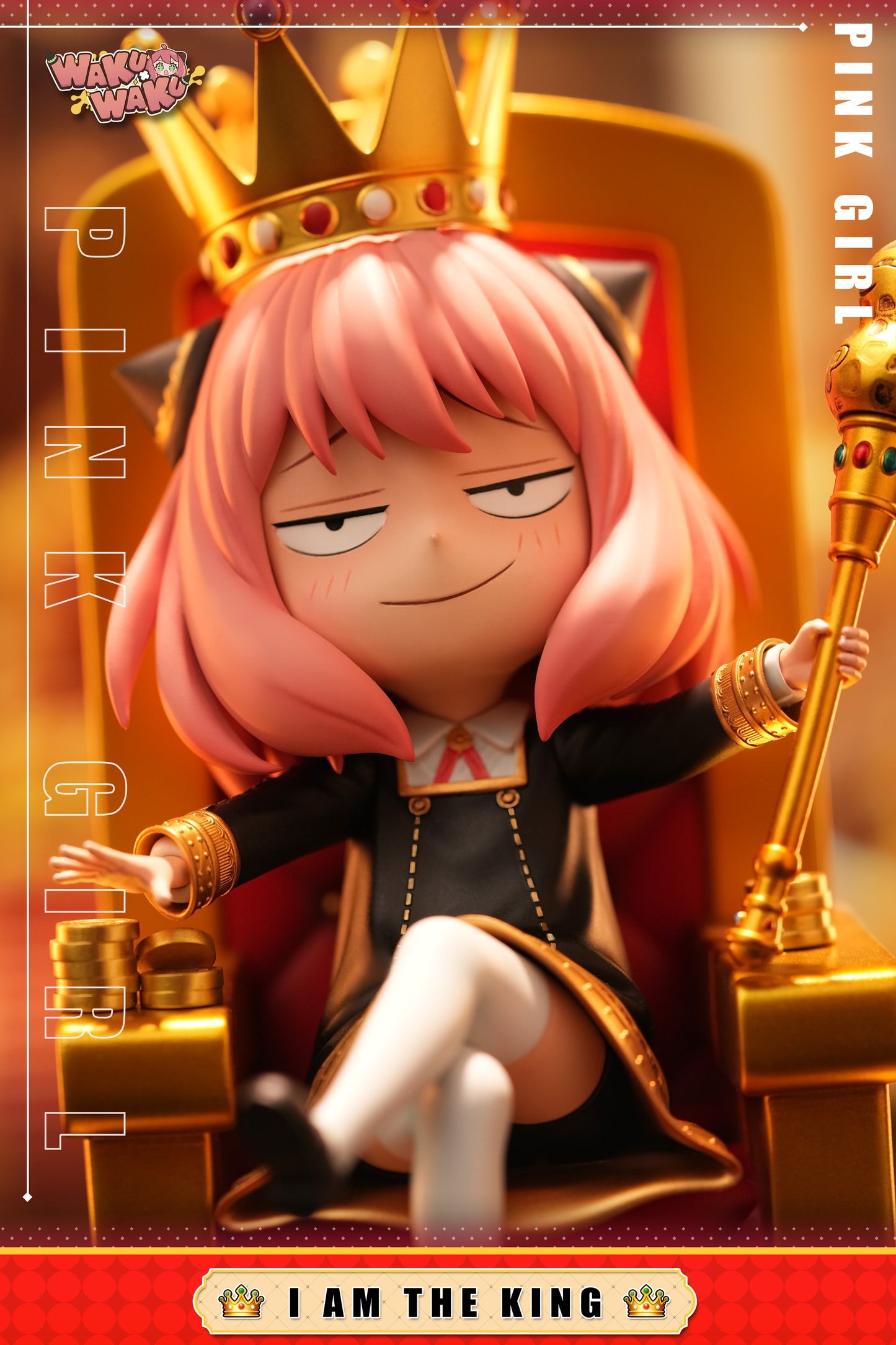 WakuWaku Studio - Anya Forger The King [2 Variants]