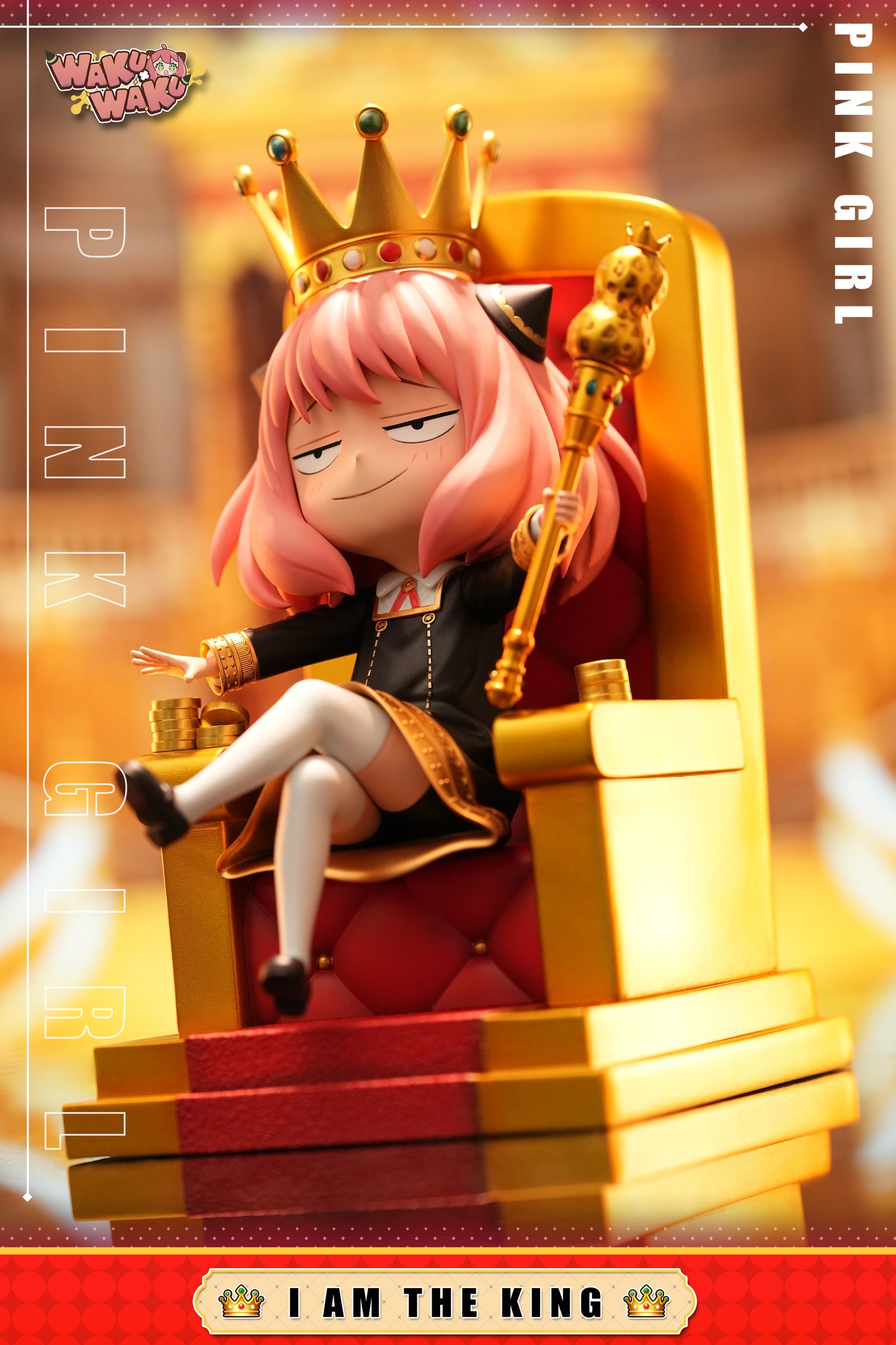 WakuWaku Studio - Anya Forger The King [2 Variants]