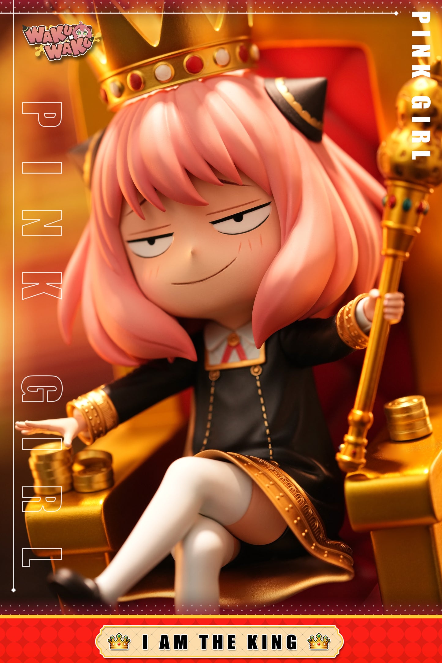 WakuWaku Studio - Anya Forger The King [2 Variants]