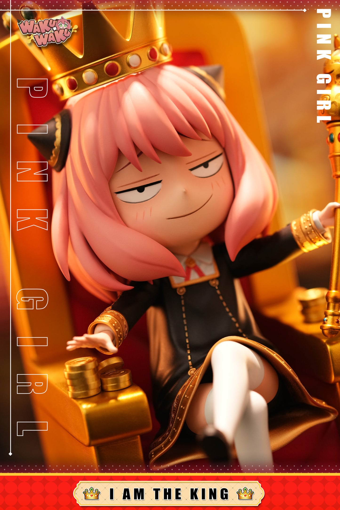 WakuWaku Studio - Anya Forger The King [2 Variants]