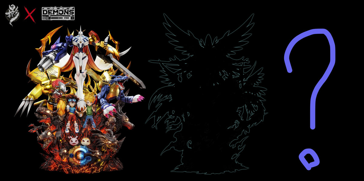 Lue Ying Studio x Demons Studio - Courage and friendship combined into one Omegamon
