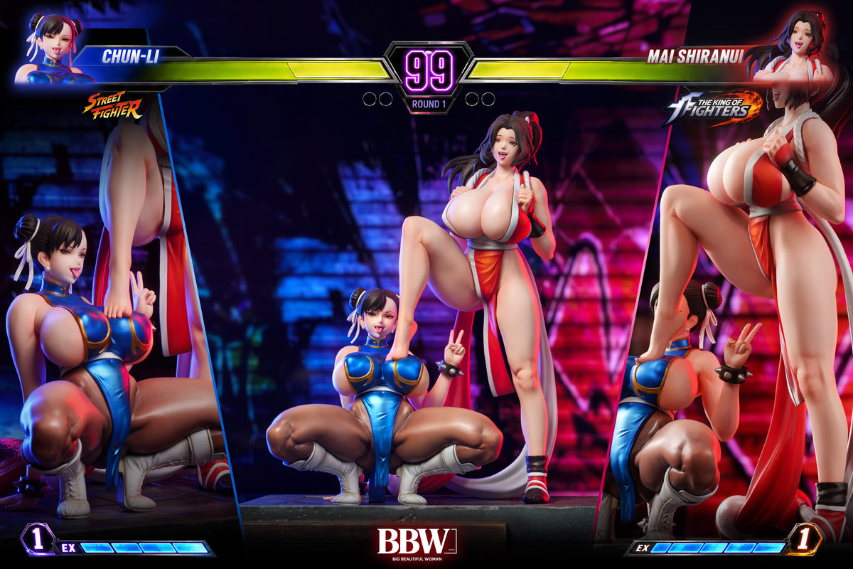 Big Beautiful Woman / BBW Studio - Mai Shiranui & Chun-Li 