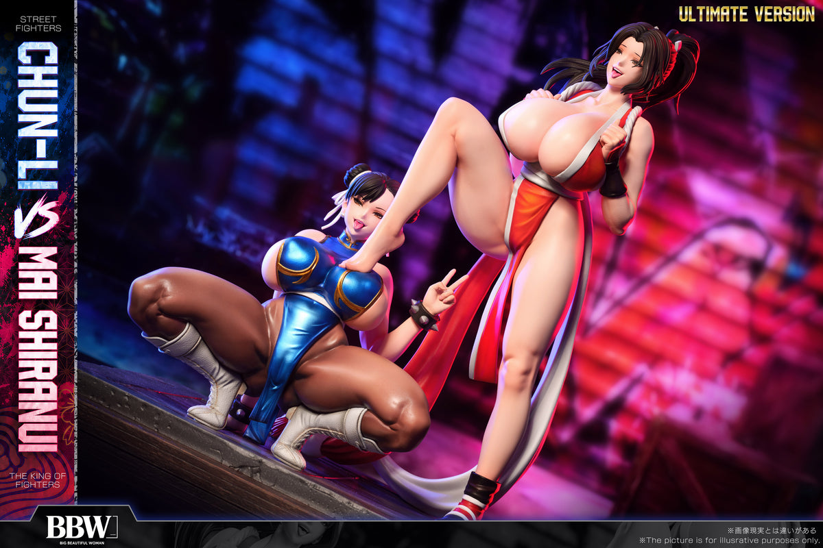 Big Beautiful Woman / BBW Studio - Mai Shiranui & Chun-Li