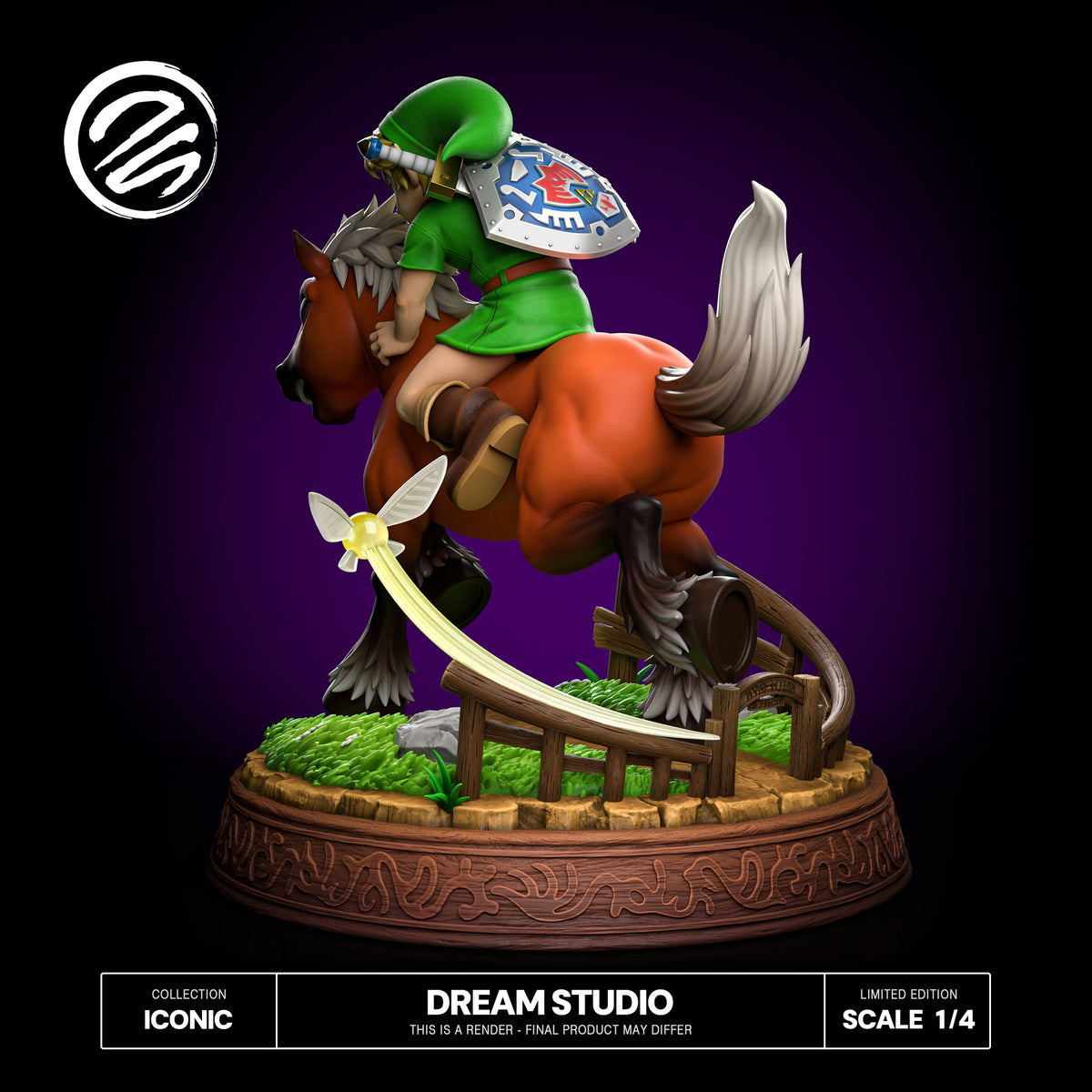Dream Studio - Young Link and Epona