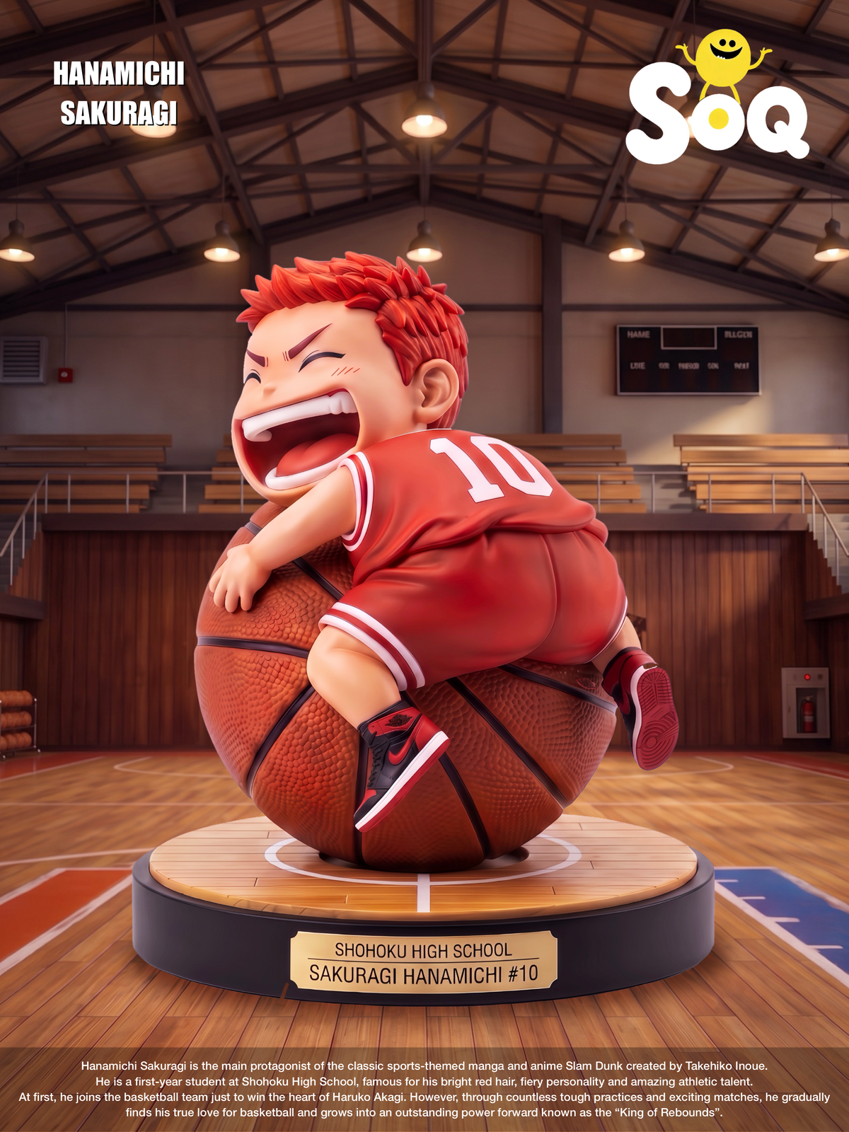 SOQ Studio - Hanamichi Sakuragi Chibi Figure