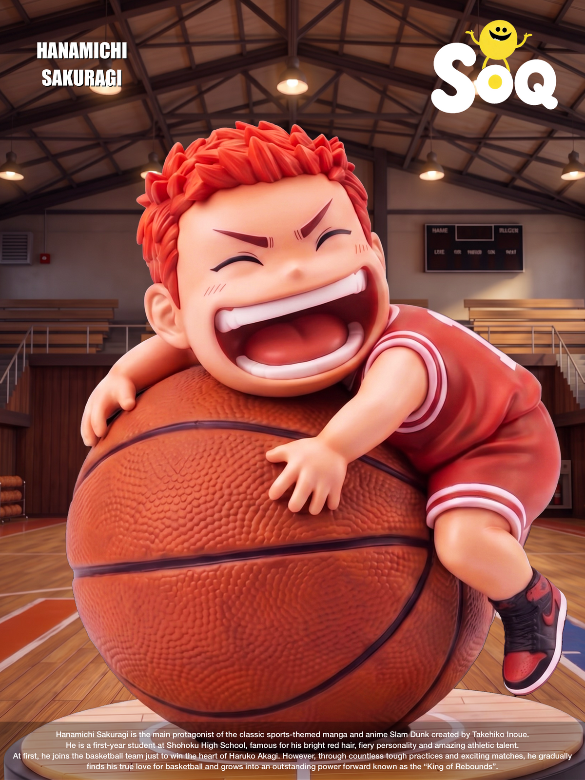SOQ Studio - Hanamichi Sakuragi Chibi Figure