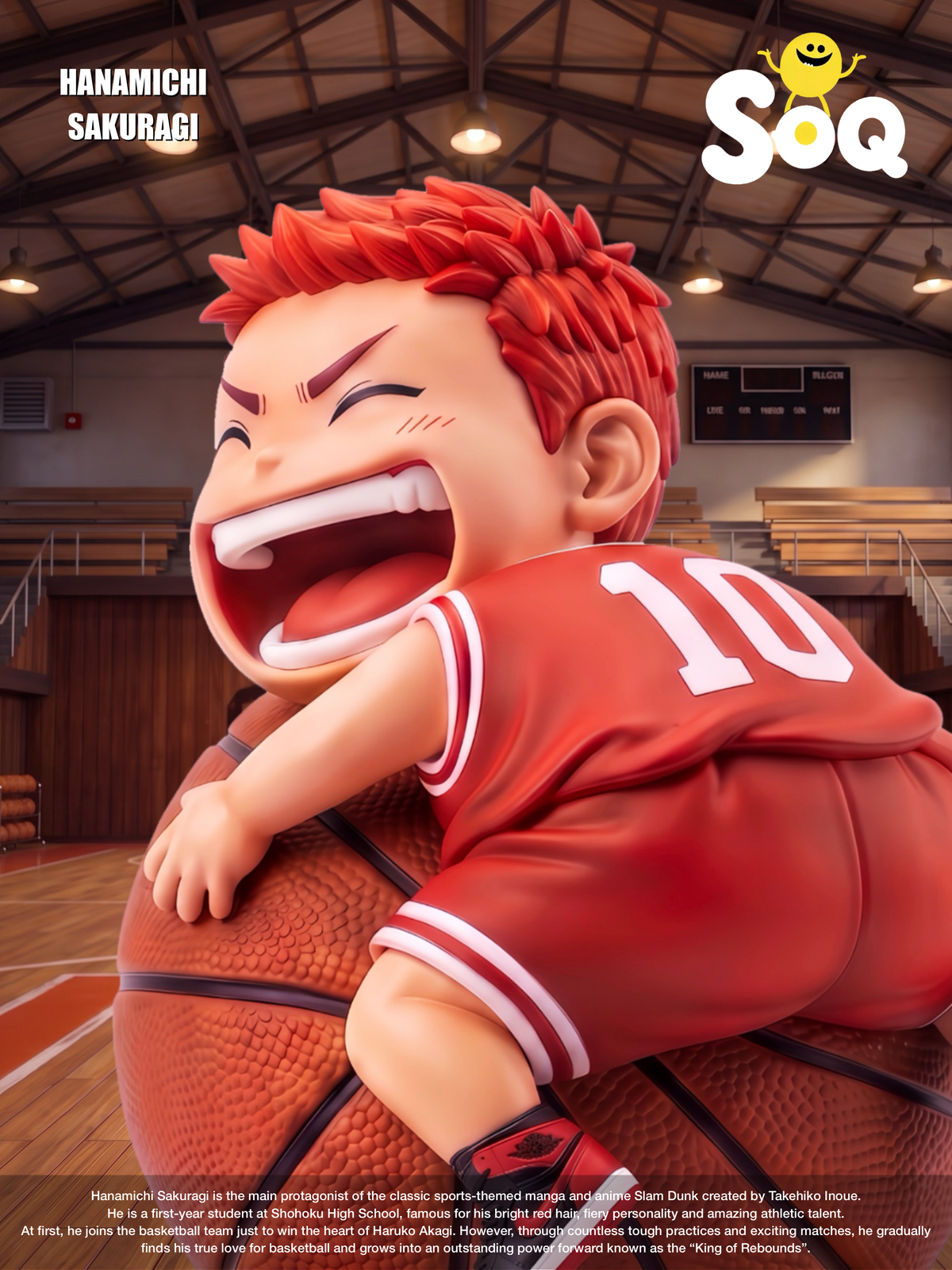 SOQ Studio - Hanamichi Sakuragi Chibi Figure