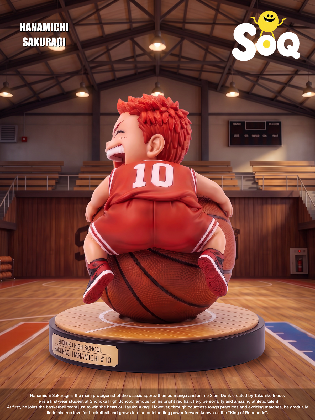 SOQ Studio - Hanamichi Sakuragi Chibi Figure