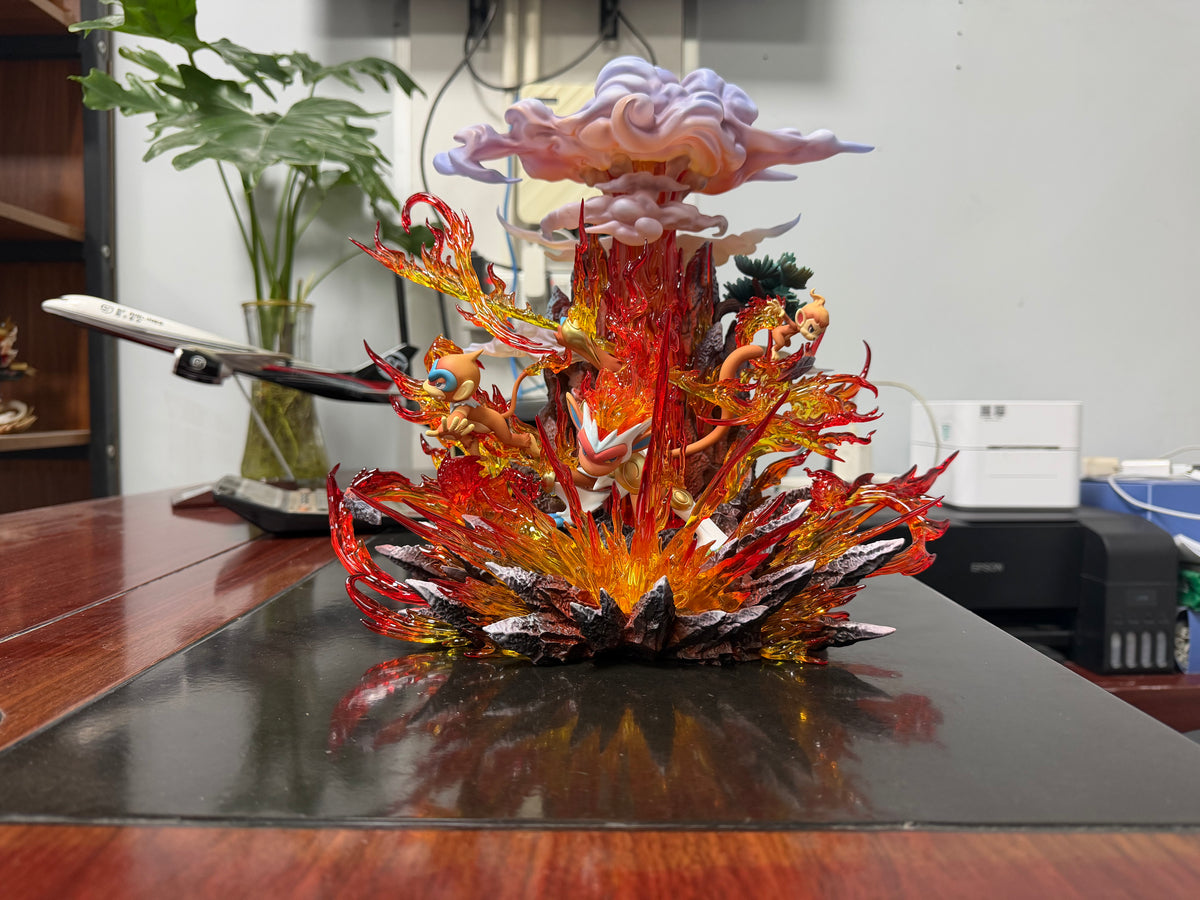 Raven Studio - Chimchar X Monferno X Infernape