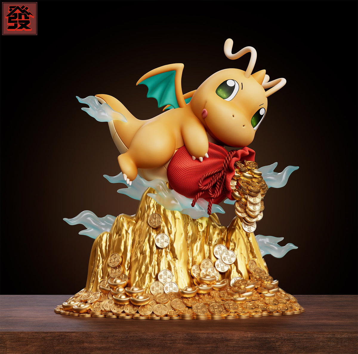 Fa Studio - Lucky Fortune Dragonite Ornament