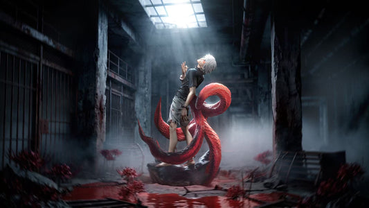 Damocles Studio - Ken Kaneki White Haired Suffering