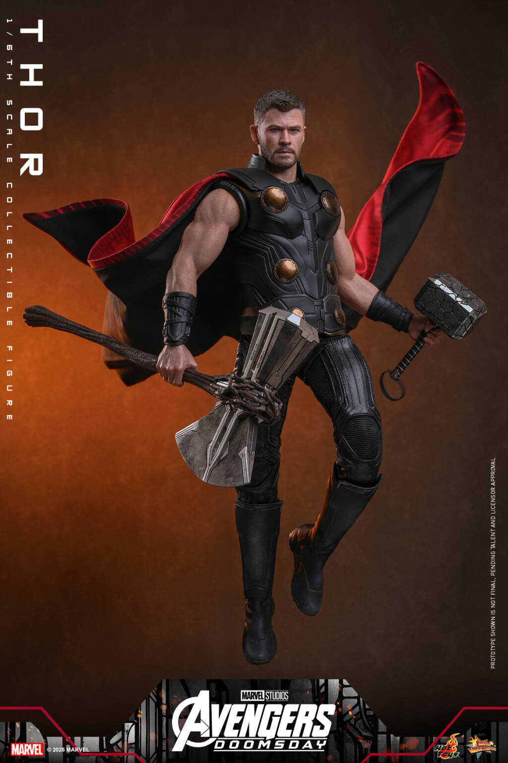 Hottoys - Avengers: Doomsday Thor 1/6th scale Collectible Figure MMS918 / MMS919 [Licensed]