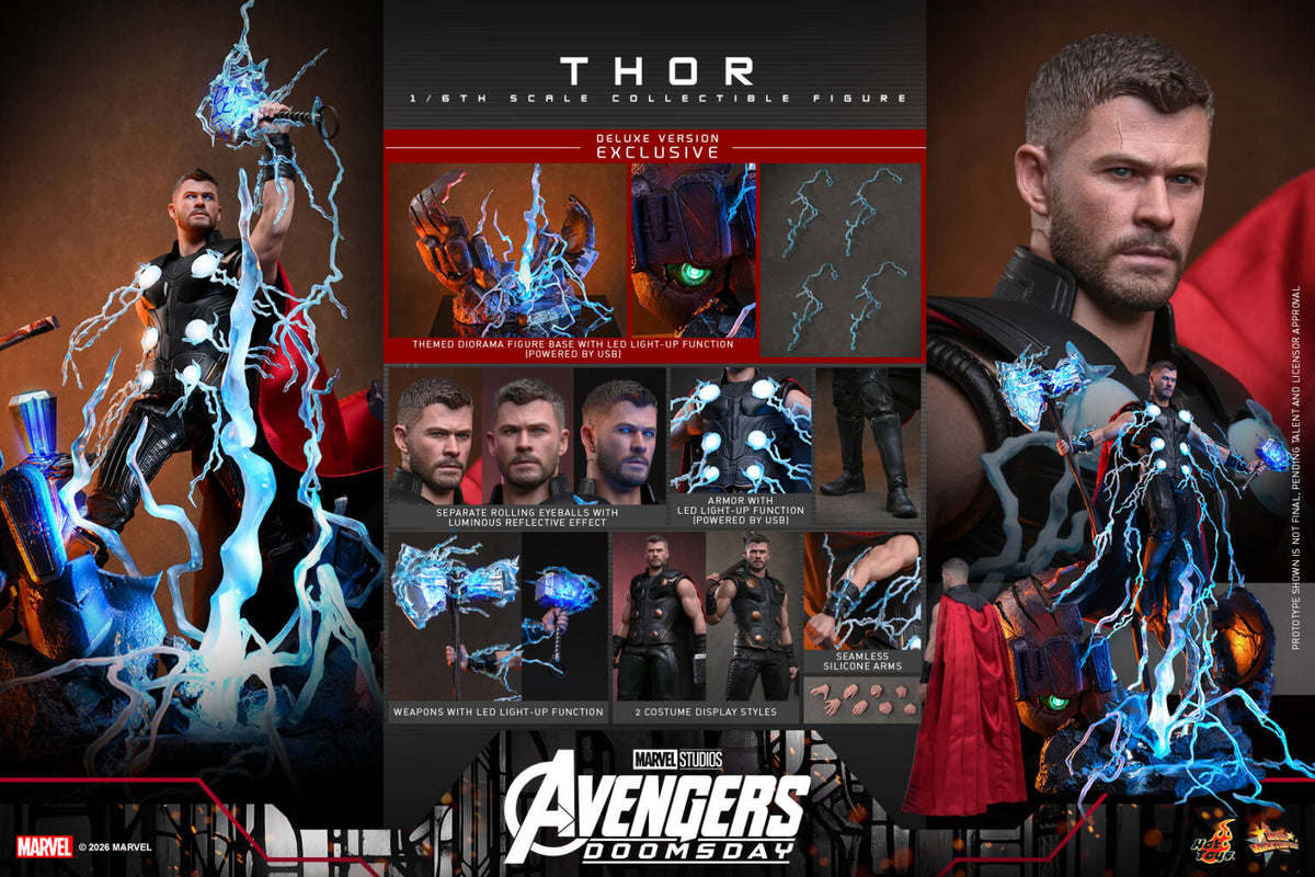 Hottoys - Avengers: Doomsday Thor 1/6th scale Collectible Figure MMS918 / MMS919 [Licensed]