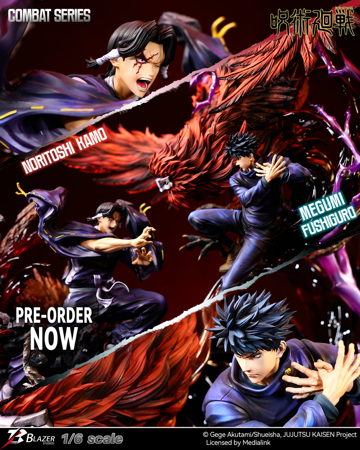 Blazer Studio - Fushiguro X Noritoshi Kamo 1/6 Scale Statue [Licensed][3 Variants]