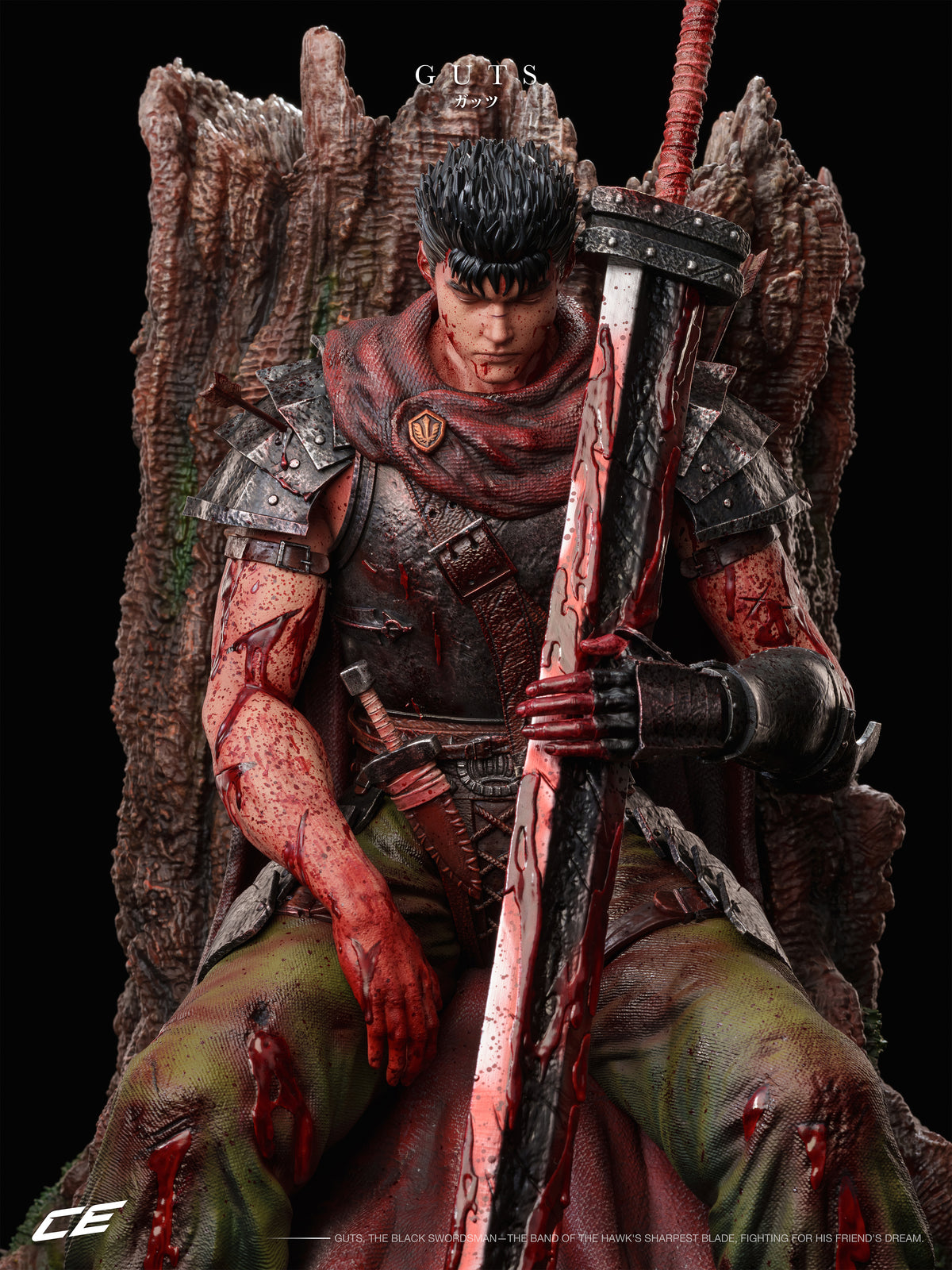 CE Studio - Guts Leaning Against Tree