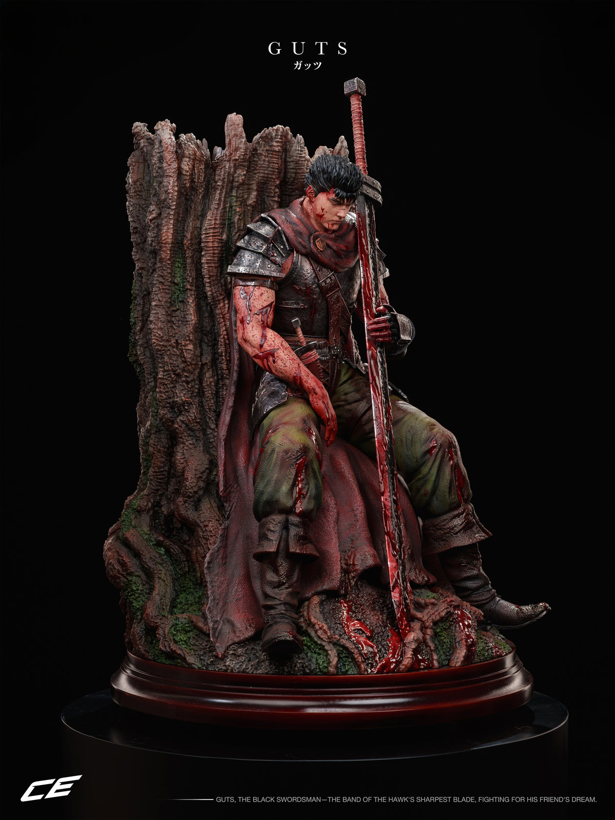 CE Studio - Guts Leaning Against Tree