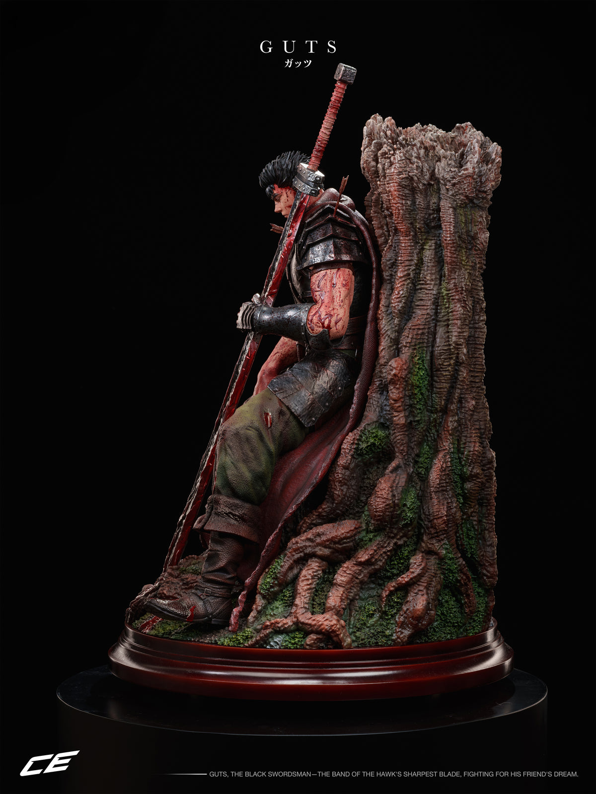 CE Studio - Guts Leaning Against Tree