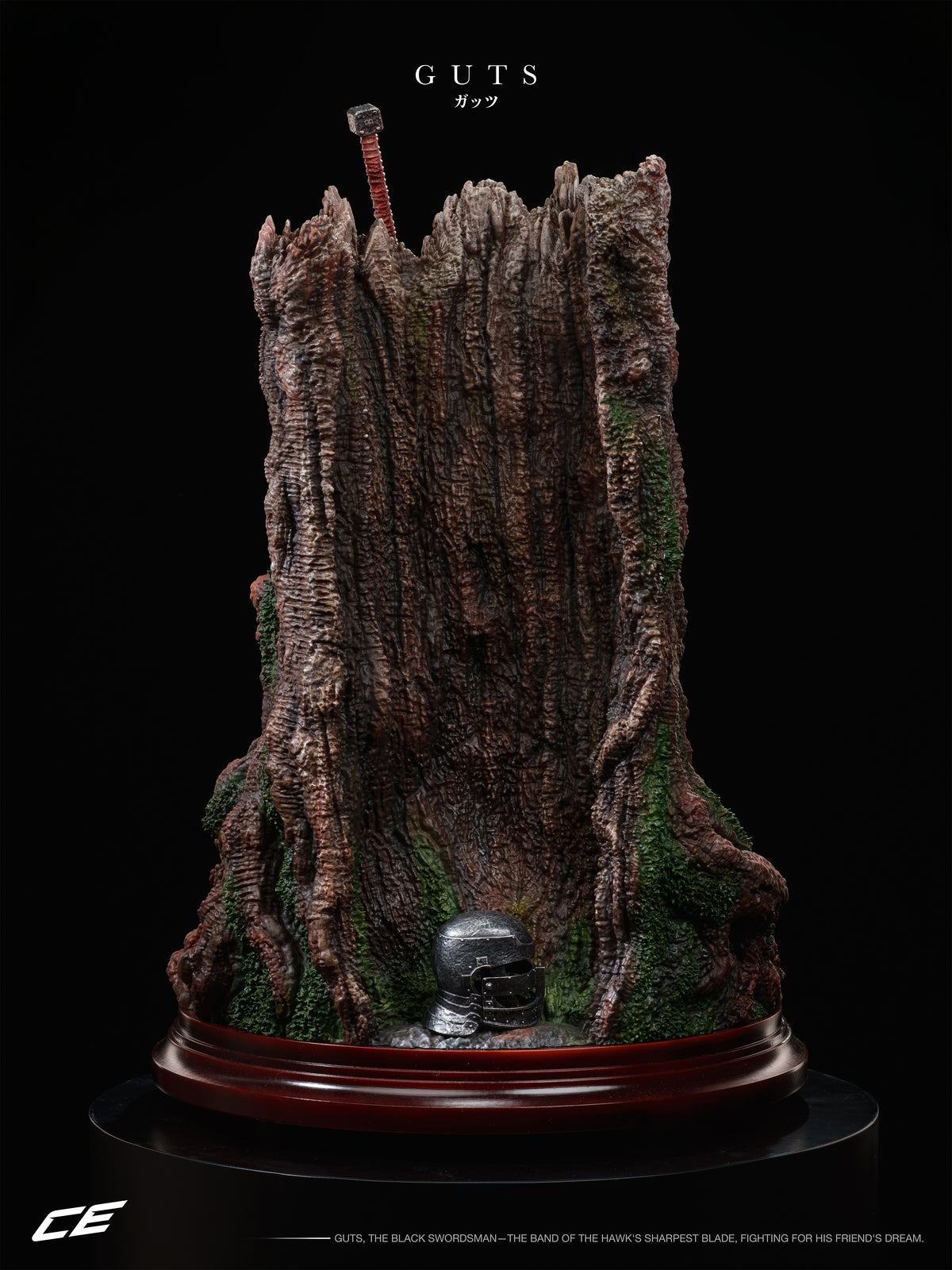 CE Studio - Guts Leaning Against Tree