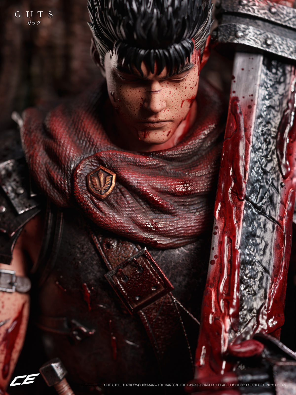 CE Studio - Guts Leaning Against Tree