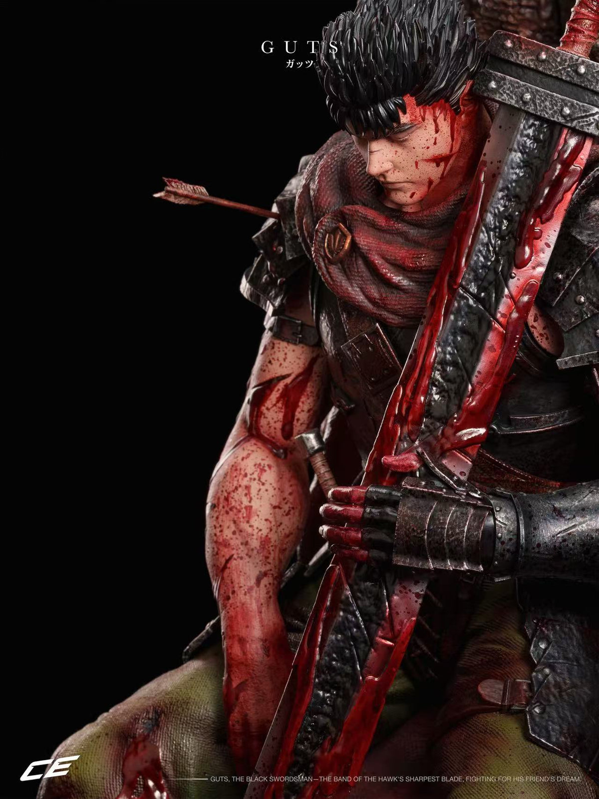 CE Studio - Guts Leaning Against Tree
