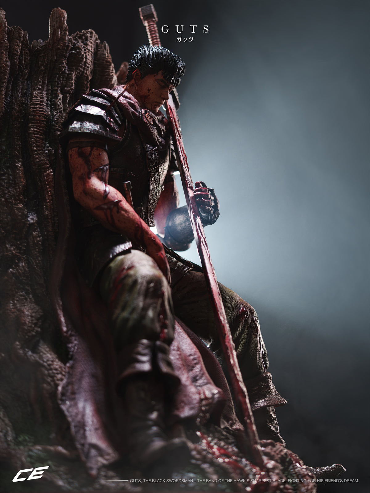 CE Studio - Guts Leaning Against Tree