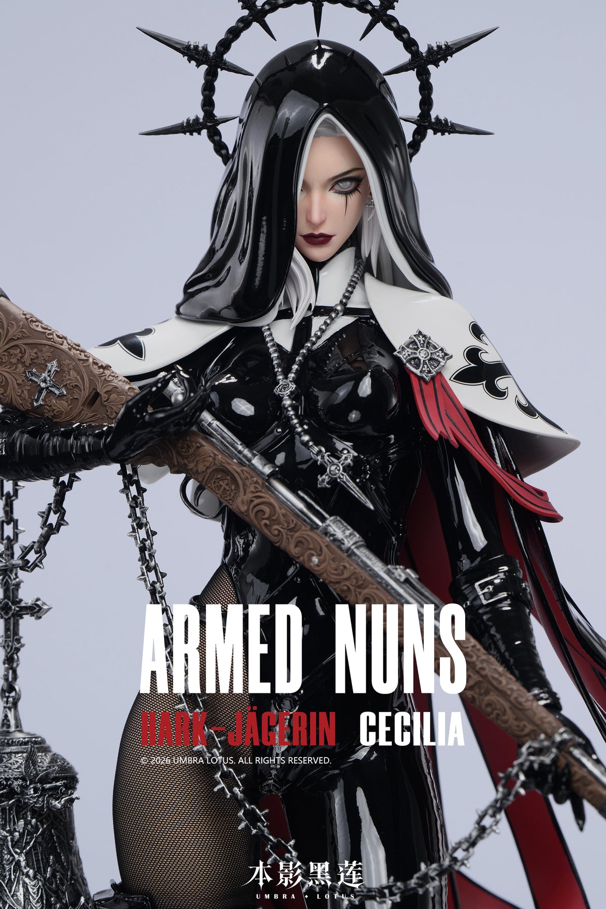 Umbra Lotus Studio - Armed Nuns Hark Jagerin Cecilia 1/4 Scale Statue [Licensed]