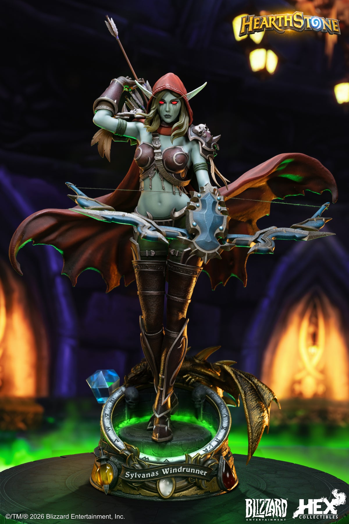 HEX Collectibles X Blizzard Entertainment - Hearthstone - Sylvanas Windrunner 1/6 Scale Statue HEXHS15 [Licensed]