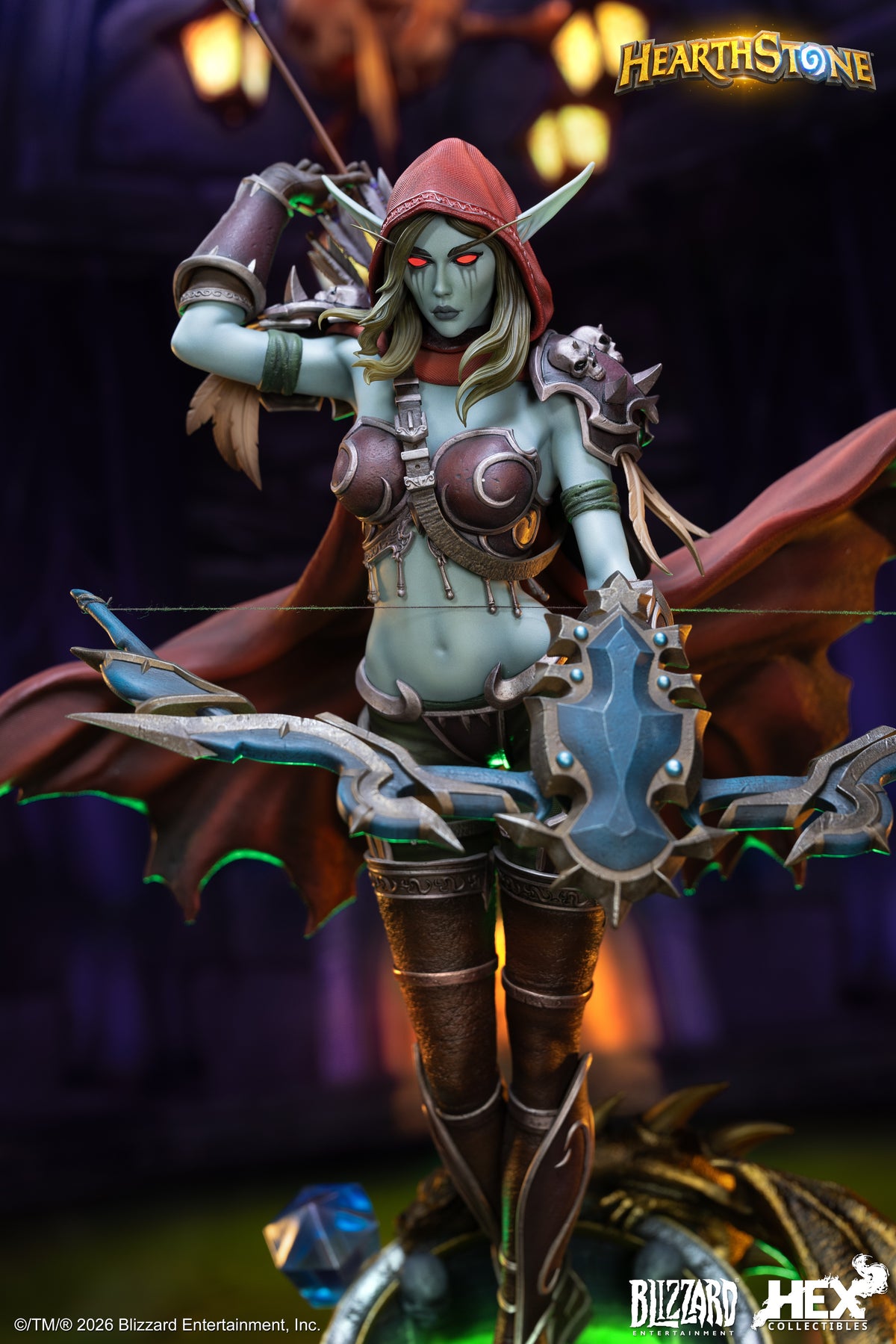 HEX Collectibles X Blizzard Entertainment - Hearthstone - Sylvanas Windrunner 1/6 Scale Statue HEXHS15 [Licensed]