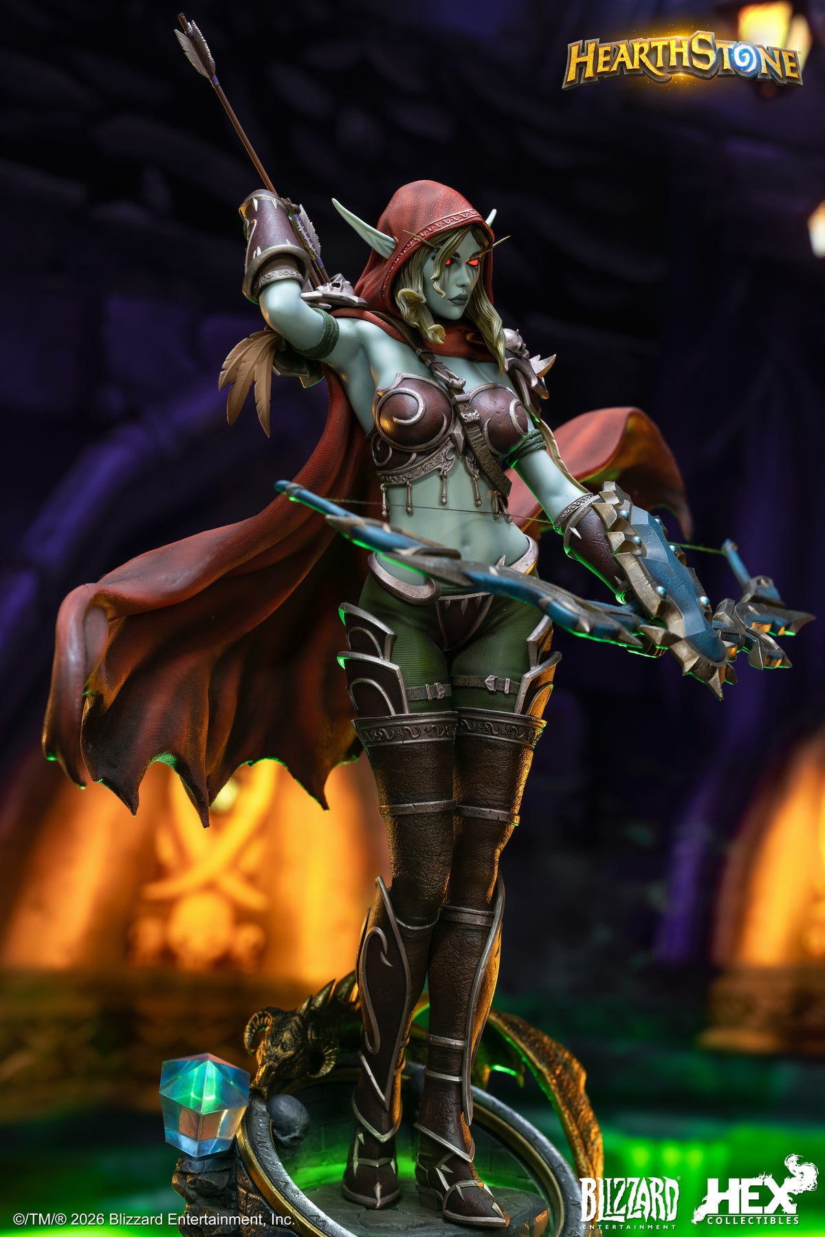 HEX Collectibles X Blizzard Entertainment - Hearthstone - Sylvanas Windrunner 1/6 Scale Statue HEXHS15 [Licensed]