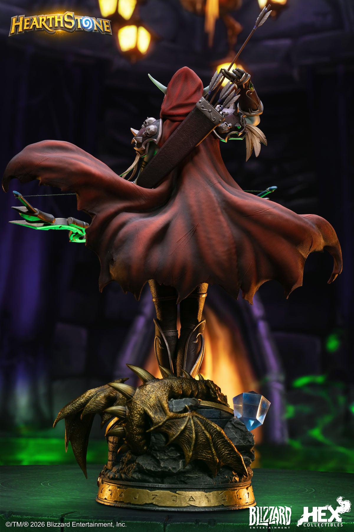HEX Collectibles X Blizzard Entertainment - Hearthstone - Sylvanas Windrunner 1/6 Scale Statue HEXHS15 [Licensed]