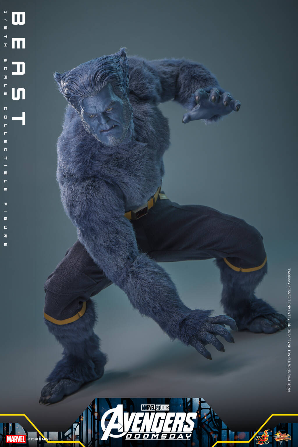 Hottoys - Avengers: Doomsday Beast 1/6th scale Collectible Figure MMS920 MMS921 [Licensed]