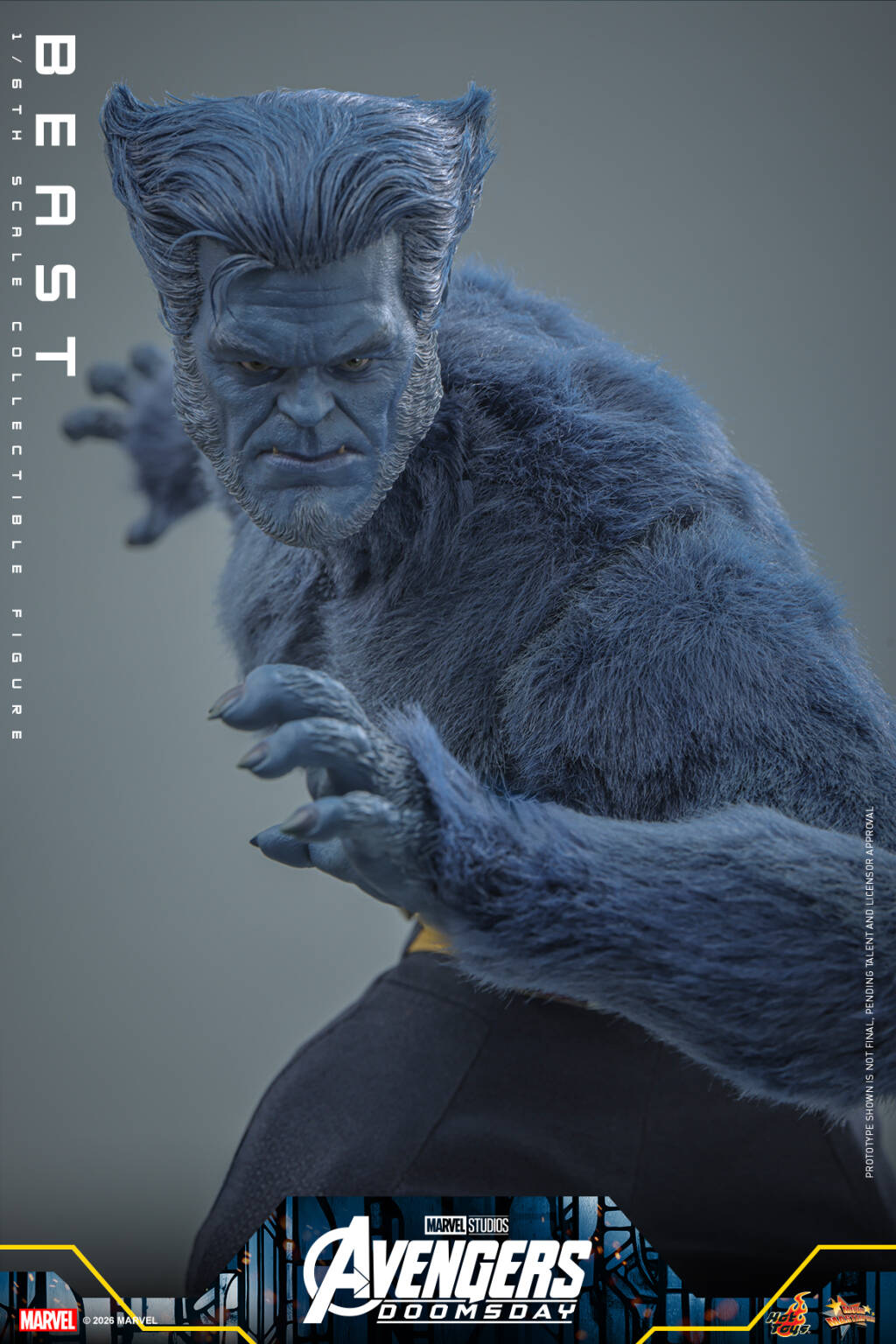 Hottoys - Avengers: Doomsday Beast 1/6th scale Collectible Figure MMS920 MMS921 [Licensed]