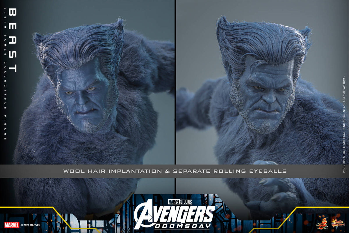 Hottoys - Avengers: Doomsday Beast 1/6th scale Collectible Figure MMS920 MMS921 [Licensed]