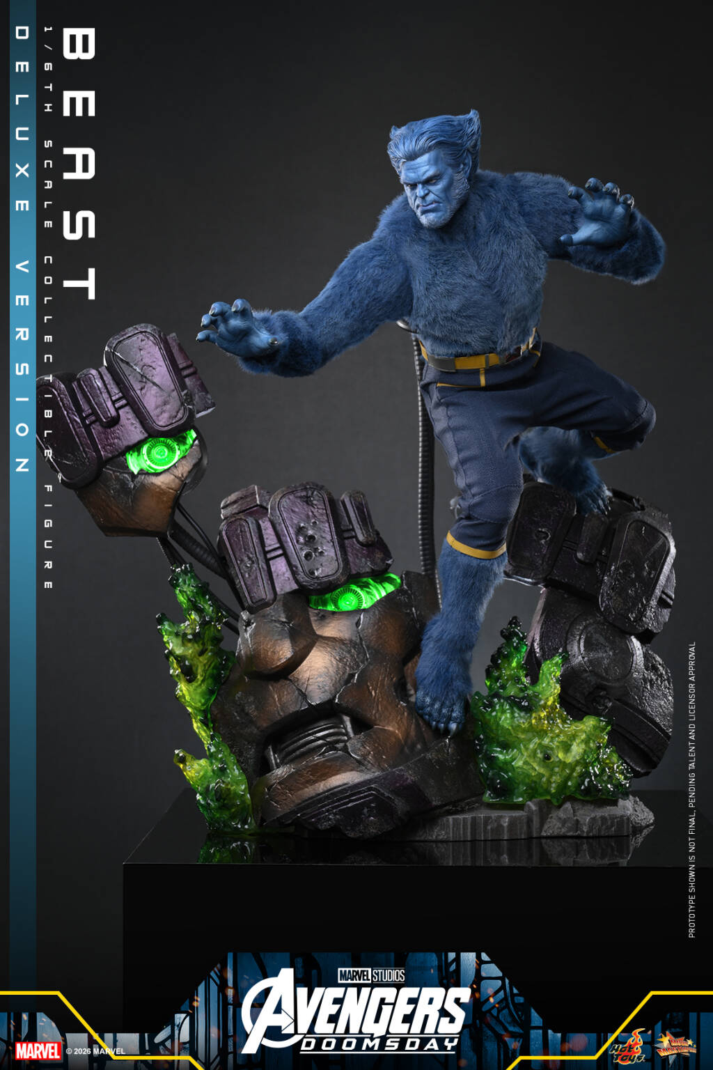 Hottoys - Avengers: Doomsday Beast 1/6th scale Collectible Figure MMS920 MMS921 [Licensed]