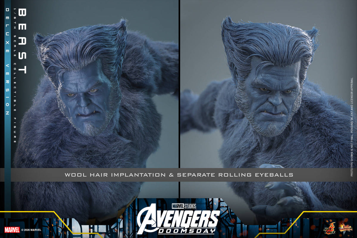 Hottoys - Avengers: Doomsday Beast 1/6th scale Collectible Figure MMS920 MMS921 [Licensed]