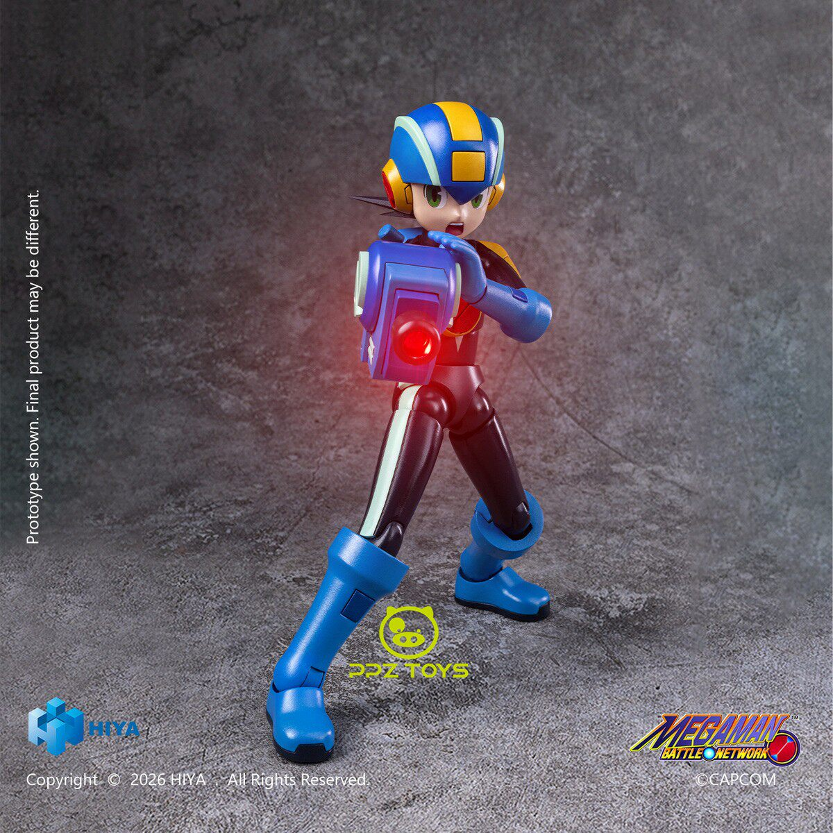 Hiya Toys - Mega Man Battle Network Series MegaMan.EXE Action Figure EBM0389 [Licensed] 