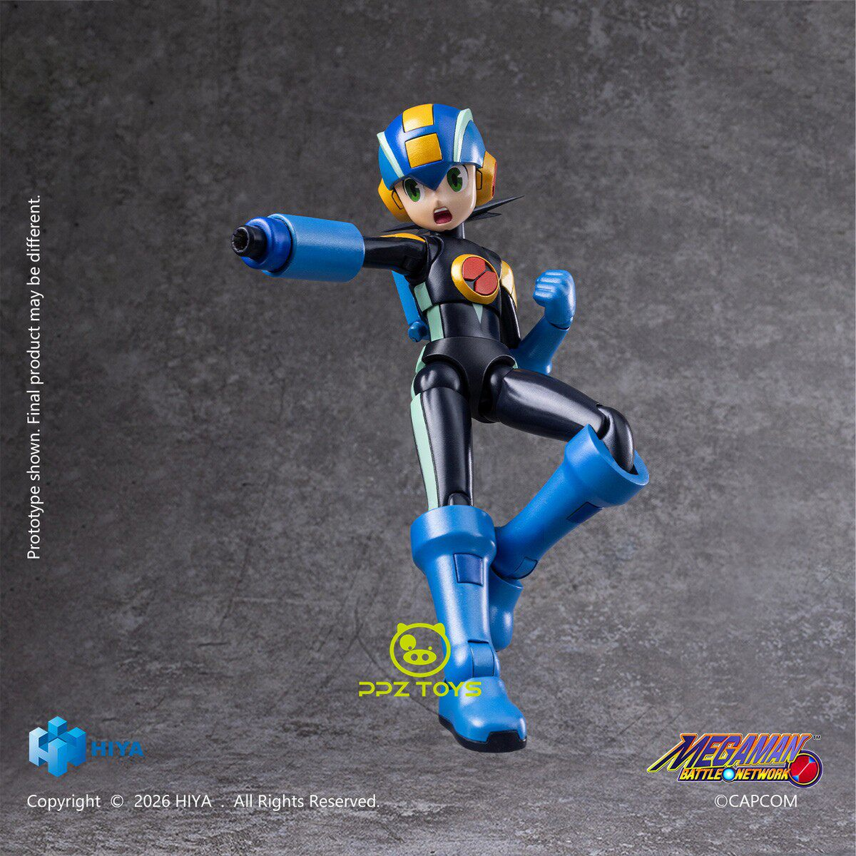 Hiya Toys - Mega Man Battle Network Series MegaMan.EXE Action Figure EBM0389 [Licensed]