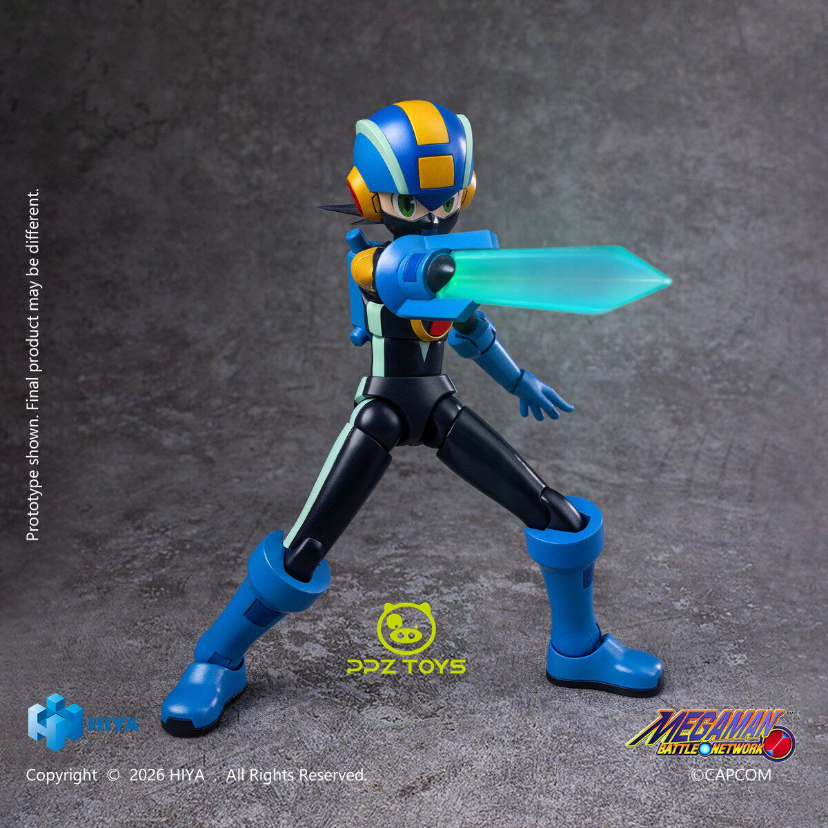 Hiya Toys - Mega Man Battle Network Series MegaMan.EXE Action Figure EBM0389 [Licensed]