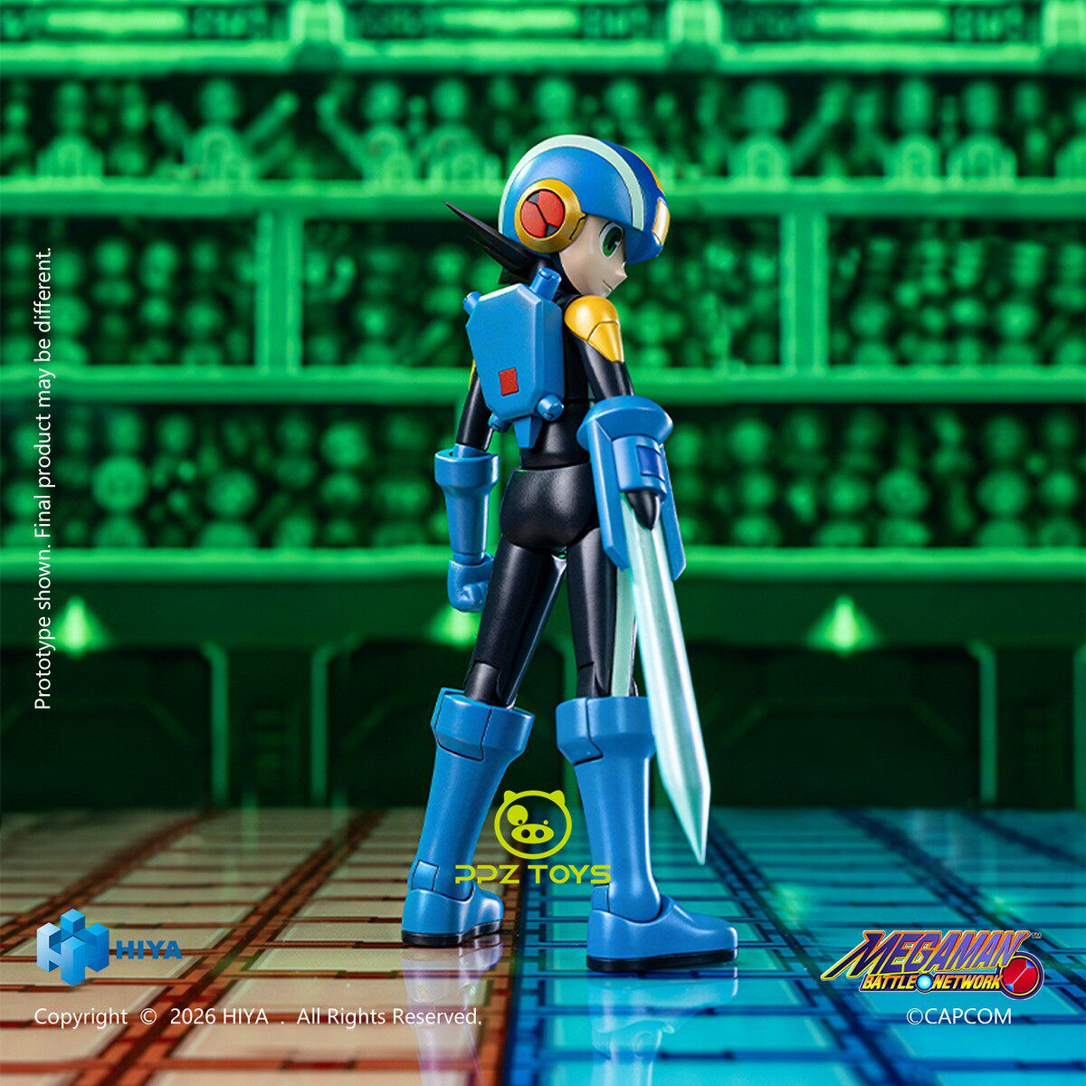 Hiya Toys - Mega Man Battle Network Series MegaMan.EXE Action Figure EBM0389 [Licensed]