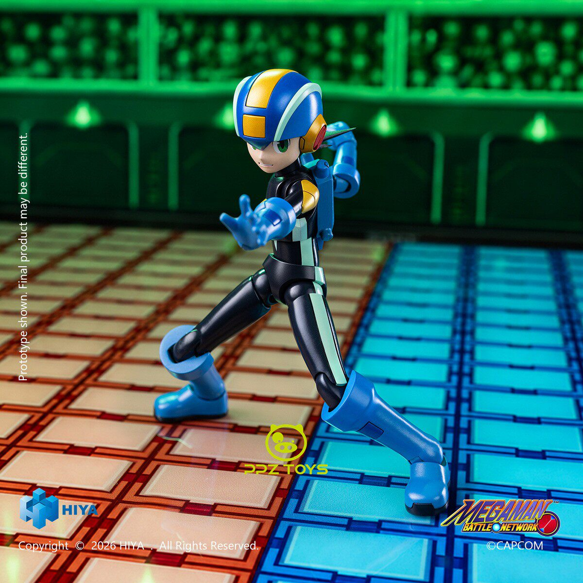 Hiya Toys - Mega Man Battle Network Series MegaMan.EXE Action Figure EBM0389 [Licensed]