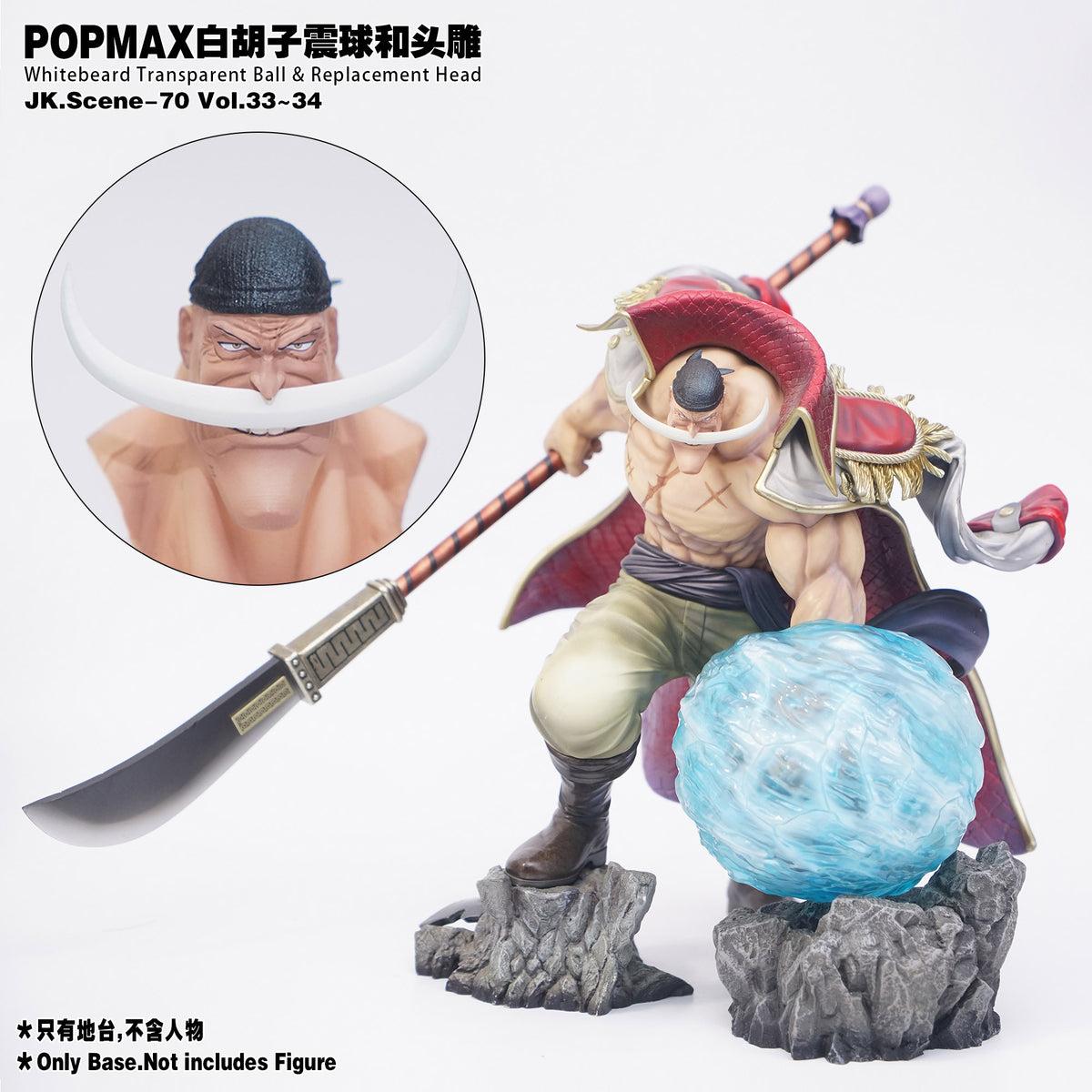 JacksDo Studio - POPMAX Edward Newgate Transparent Ball X Replacement Head