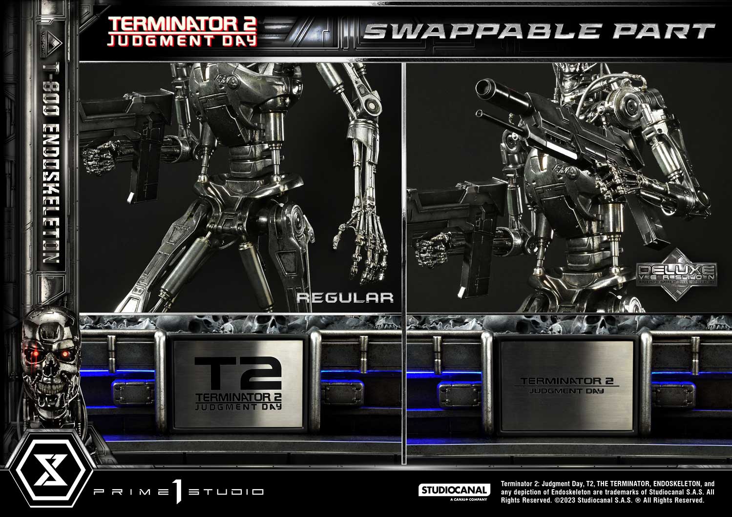 Prime 1 Studio - T-800 Endoskeleton [3 Variants]